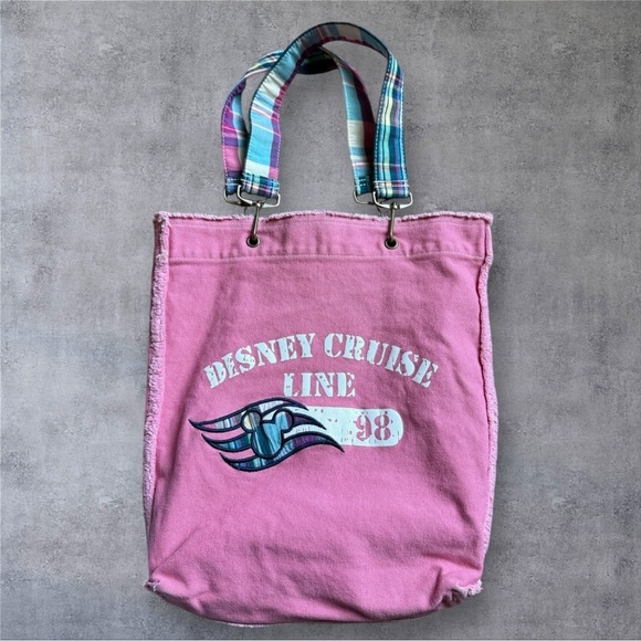 Disney Handbags - Disney Cruise Line Cotton Tote Bag - NWOT